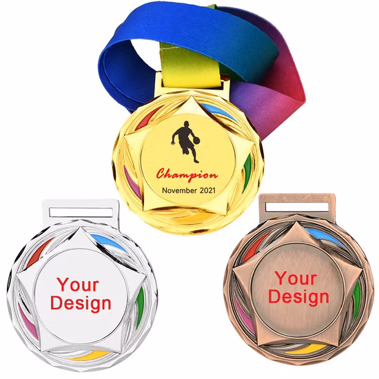 사용자 정의 저렴한 금속 유도 역도 개 재미 실행 배드민턴 자동차 키즈 복제 군사 Olypi 뮤지컬 트라이 애슬론 탁구 베트남 말레이시아 동전 배지 메달